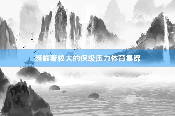 濒临着较大的保级压力体育集锦